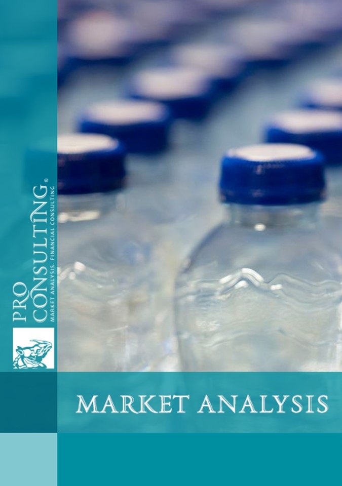 Analysis of the water market in Ukraine. 2024 year